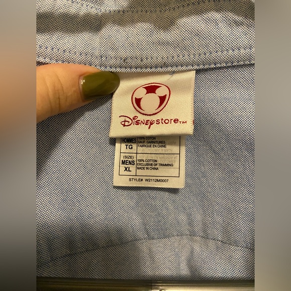Disney Mickey button down - Picture 2 of 3